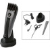 APARADOR DE CABELO CLATRONIC HSM R3313( Recarregável - Silver - Lâmina de aço inoxidável - Indicador LED de carga - Base de apoio )