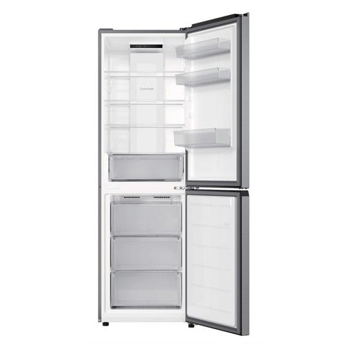 FRIGORÍFICO COMBINADO CANDY CNCQ2T6S18DX( Total No Frost - Silver - 325 Litros )