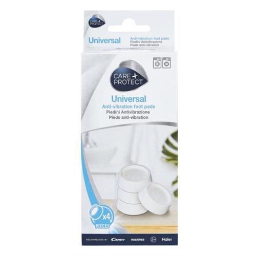 PES CARE+ PROTECT CAF1001( 4 - Branco - Pés antivibração que reduzem a vibração nas lavagens e secagens de roupa )